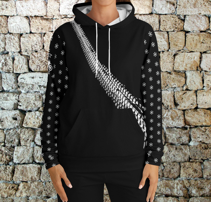 Snowflake Tracks Hoody