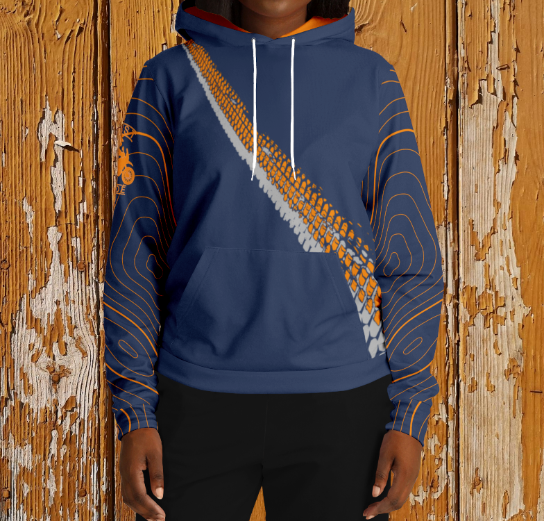 Topographic Tracks Hoody