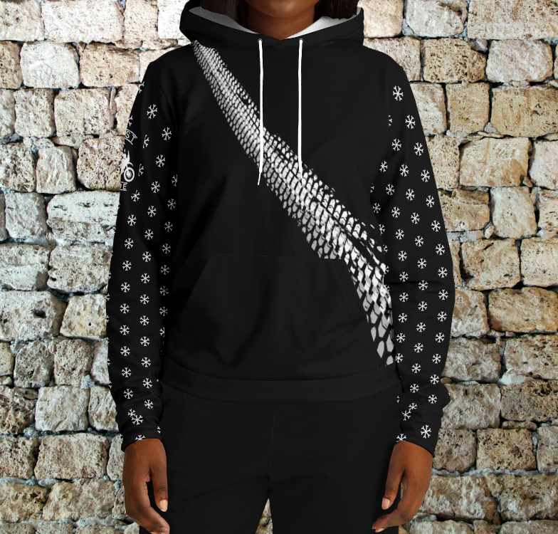 Snowflake Tracks Hoody